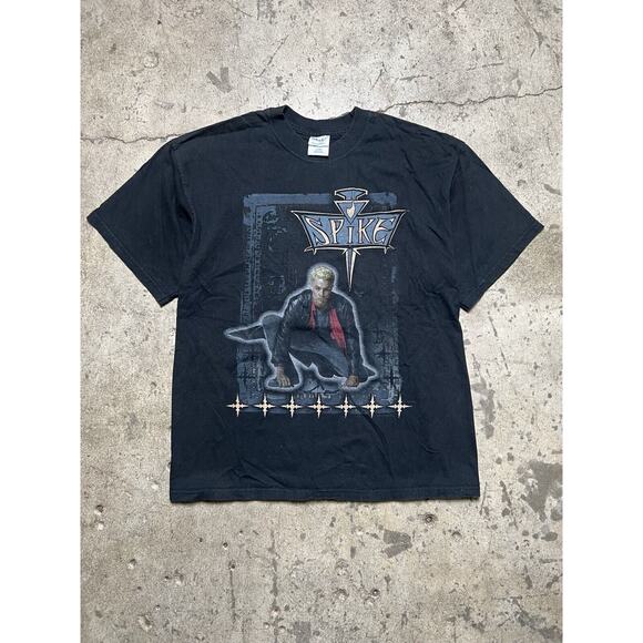 Vintage‎ Y2K 2001 Buffy The Vampire Slayer Spike T-shirt size XL - Picture 1 of 8